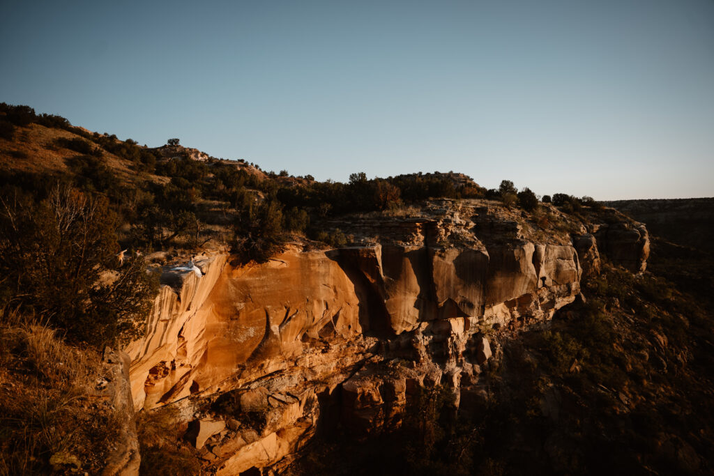 busy bee adventures adventure elopement palo duro canyon texas