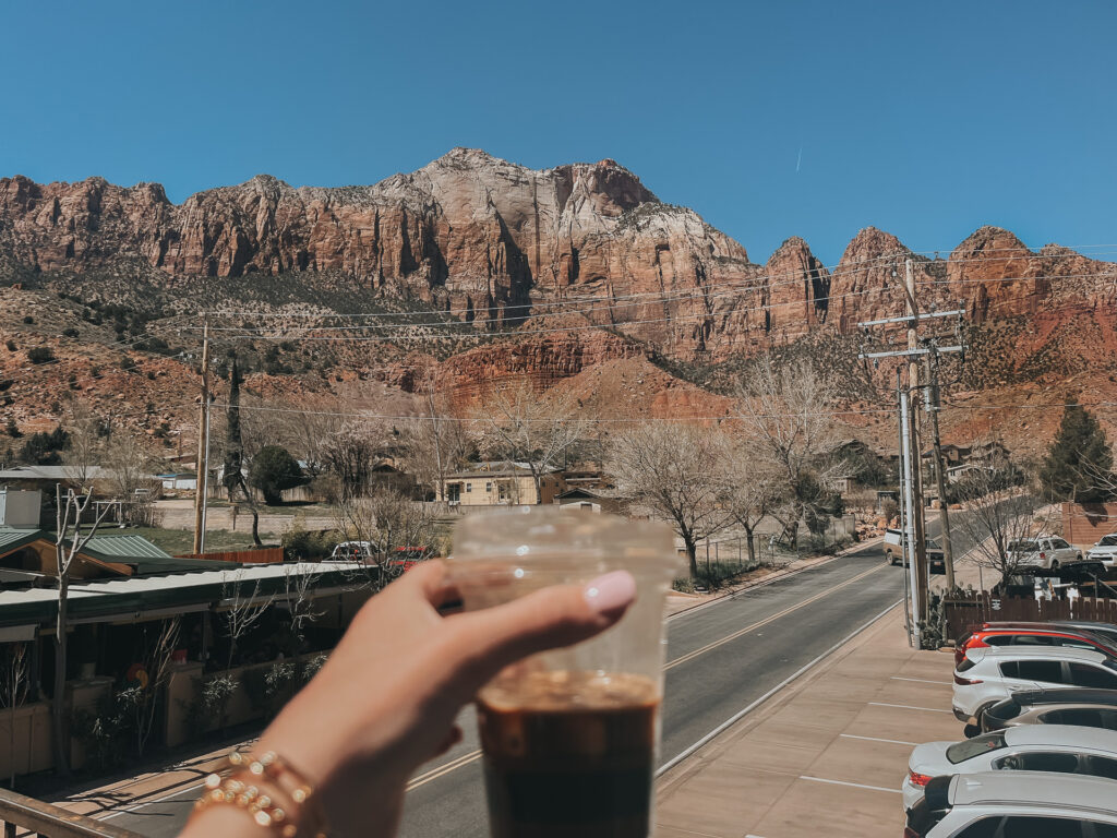 zion national park coffee deep creek coffee co springdale utah