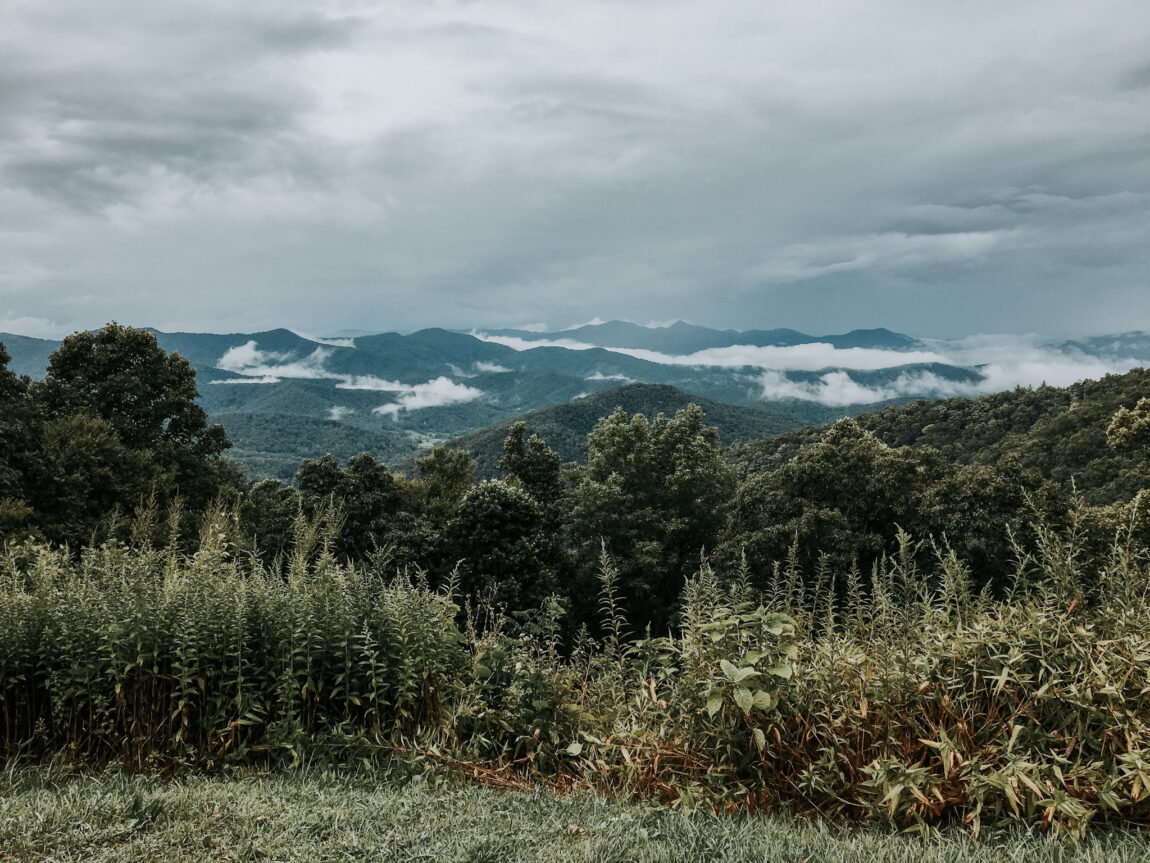 asheville north carolina blue ridge mountains