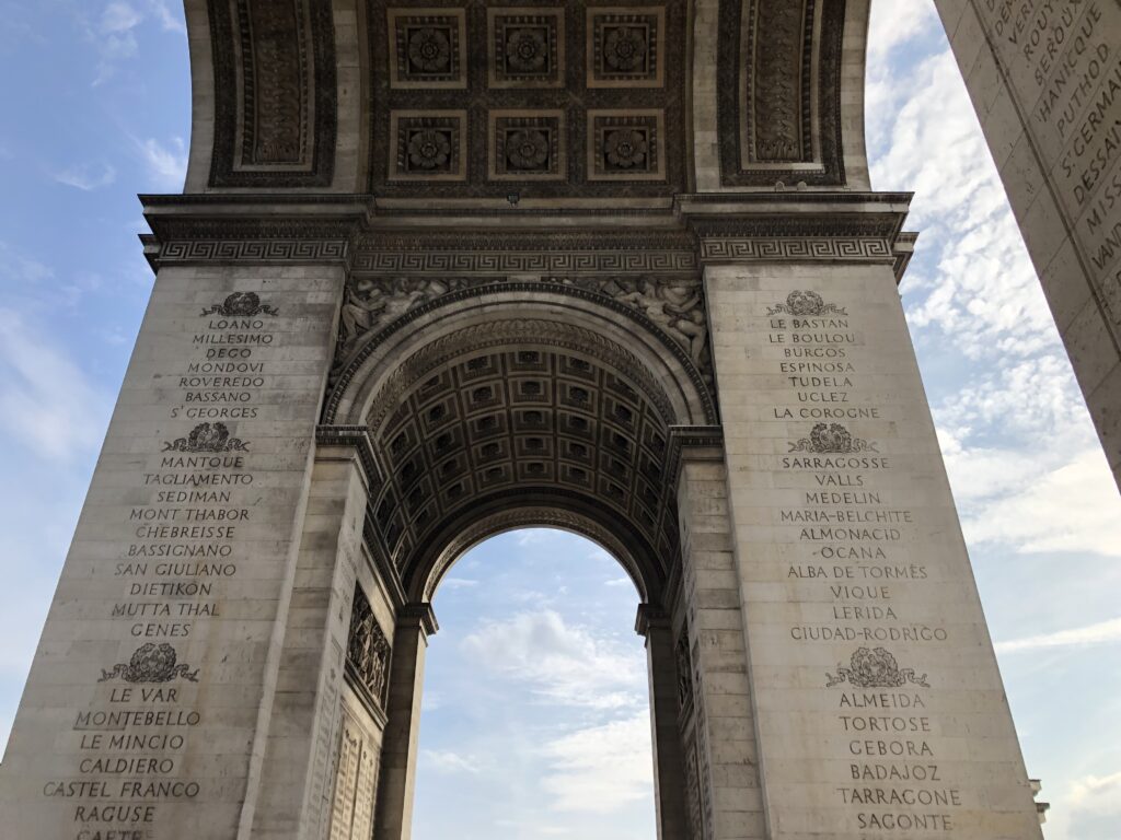 busy bee adventures arc de triomphe paris about me page 