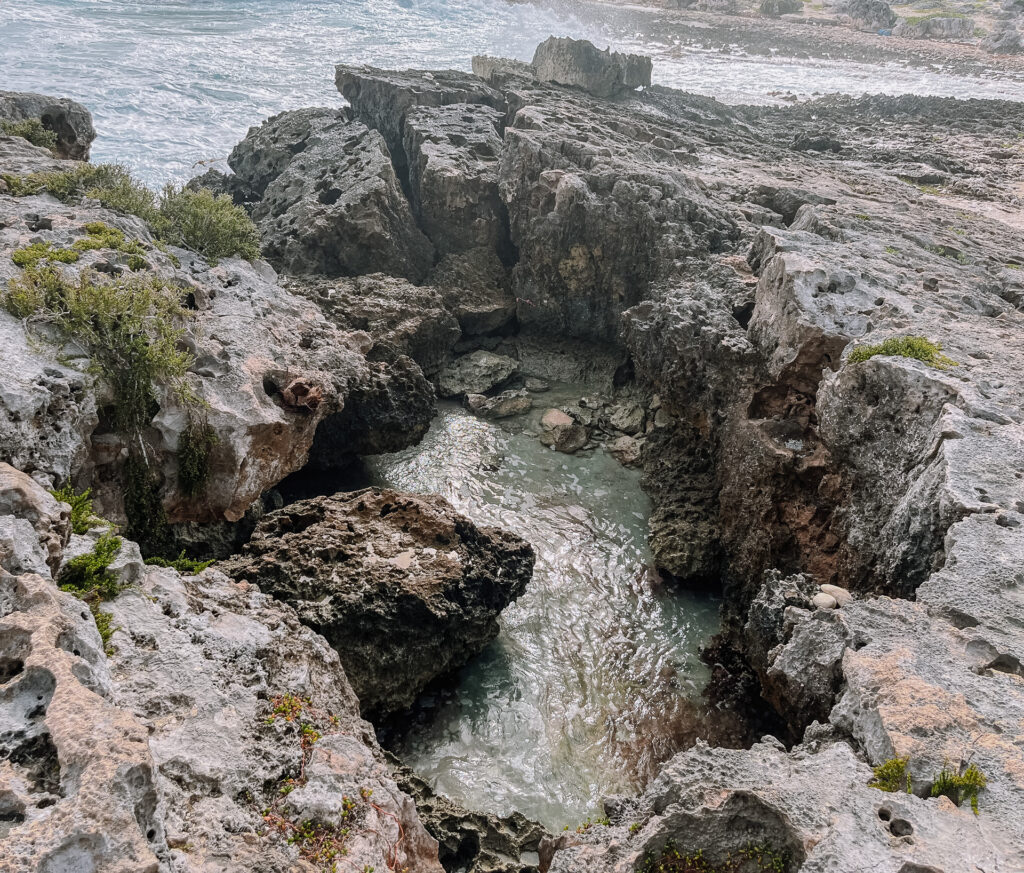 blow hole beach cozumel self drive loop tour guide island car