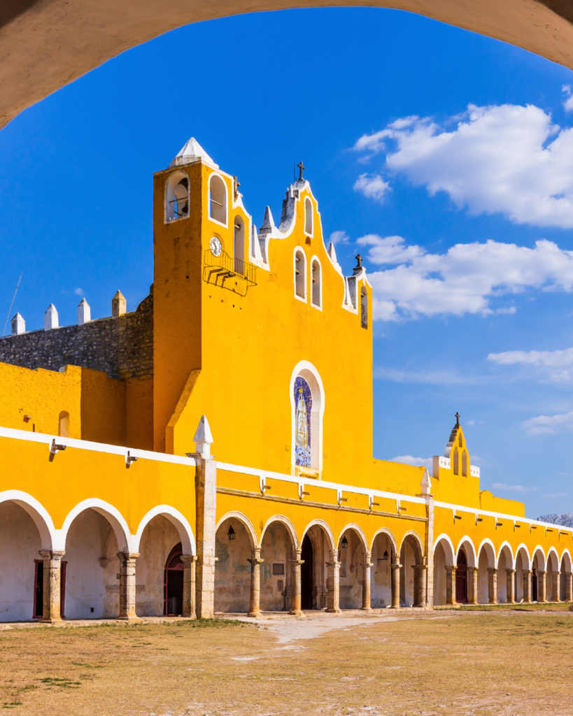 izamal canva merida mexico yucatan day trips