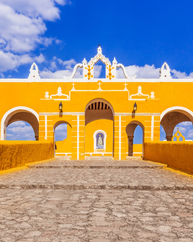 izamal canva merida mexico yucatan day trips